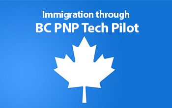 Immigration through BC PNP Tech Pilot