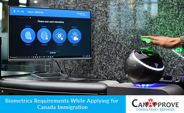 Biometrics requirements while applying for Canada immigration