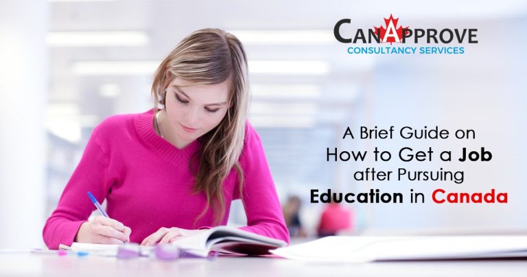 Job after study in Canada
