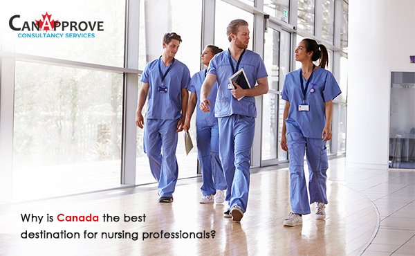 Why is Canada the best destination for nursing professionals?