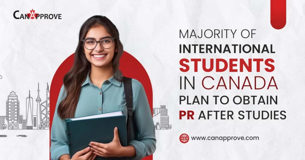 Majority of International Students in Canada Plan to Obtain PR After Studies