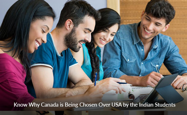 Why Indian students choose Canada over USA?