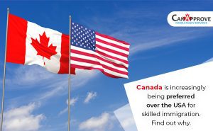 Canada over the US