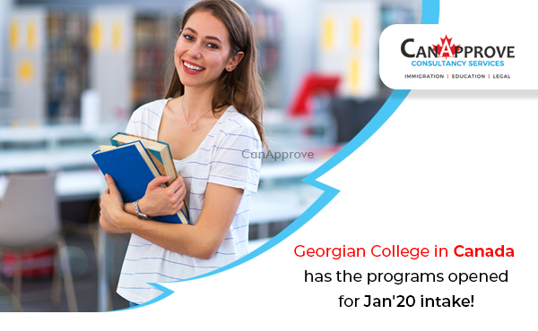 Georgian College of Ontario Province in Canada has its program openings for Jan’20 winter