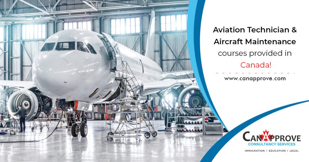 Aviation Technician & Aircraft Maintenance courses provided in Canada!