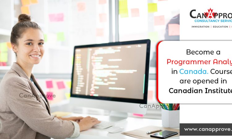 Programmer Analyst courses are offered in Canadian Institutes
