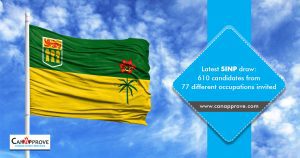 Saskatchewan issues 610 invitations