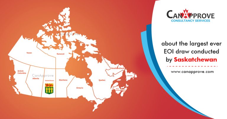 the largest ever EOI draw conducted by Saskatchewan