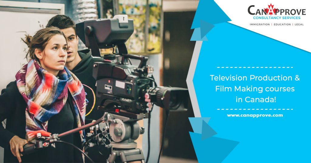 Television Production & Film Making Courses in Canada!