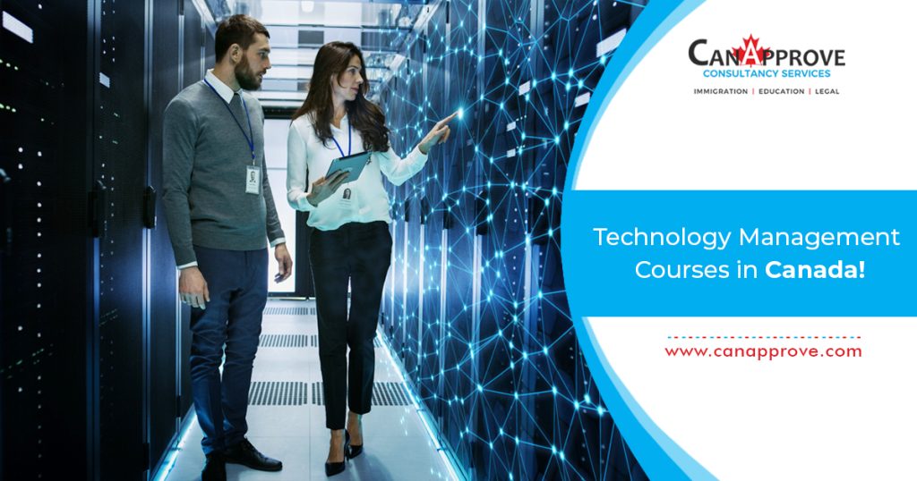 Technology management courses provided in Canada!