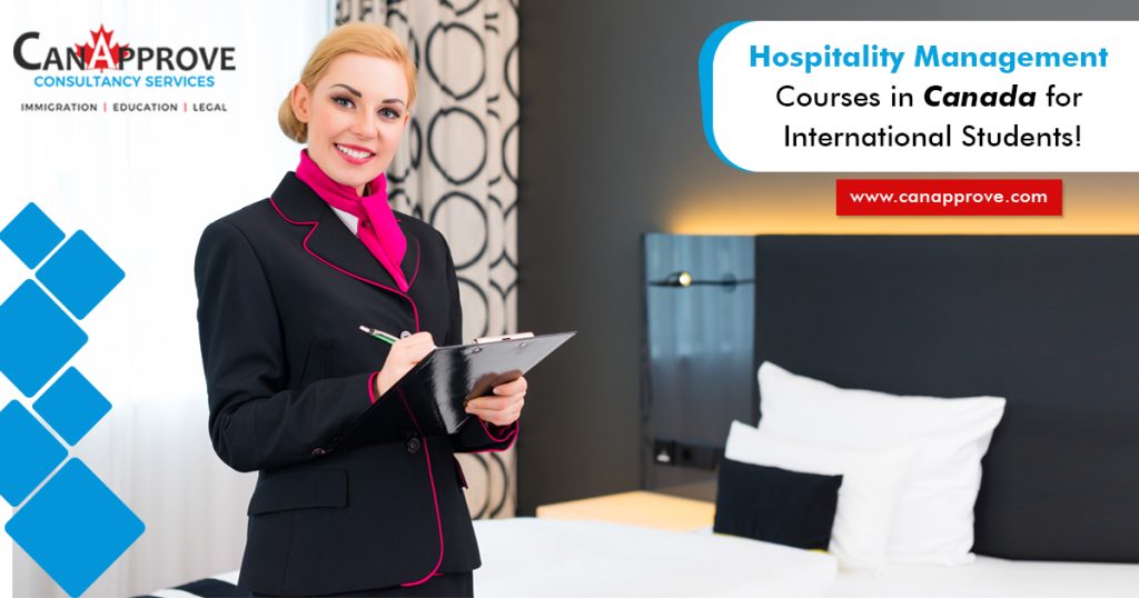 Hospitality Management Courses in Canada for International Students!