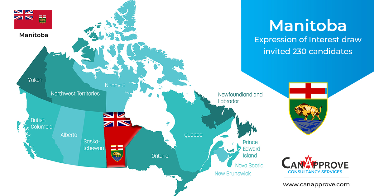 Manitoba Expression of Interest draw invited 230 candidates