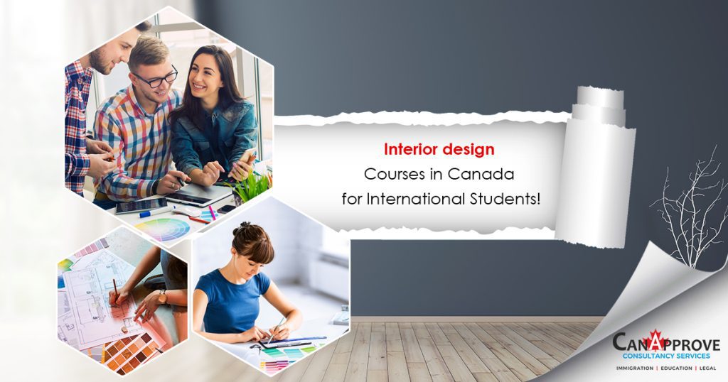 Interior design Courses in Canada for International Students!