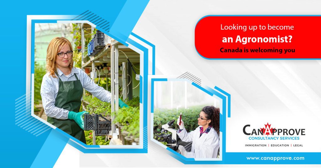 Looking up to become an Agronomist? Canada is welcoming you with a warm reception!