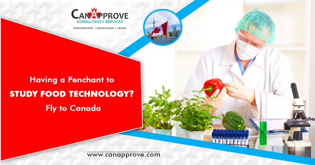 Having a Penchant to Study Food Technology? Fly to Canada.