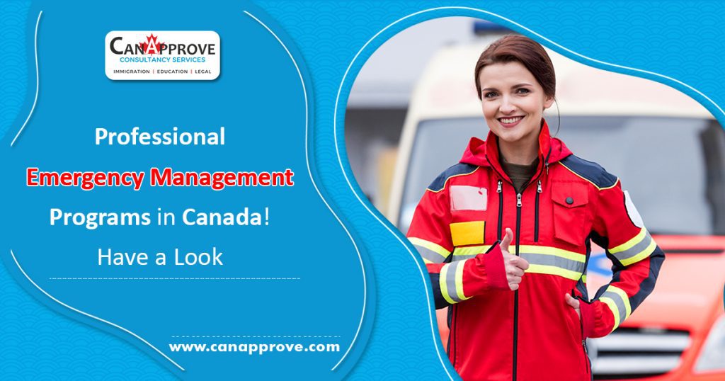 Professional Emergency Management Programs in Canada! Have a look
