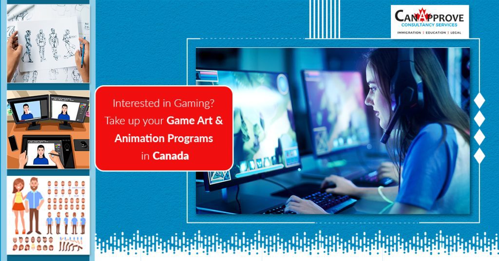 Interested in Gaming? Take up your Game Art & Animation Programs in Canada