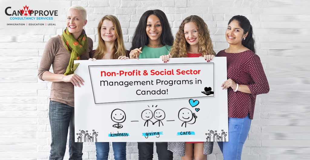 Non-Profit and Social Sector Management Programs are accessible in Canada!