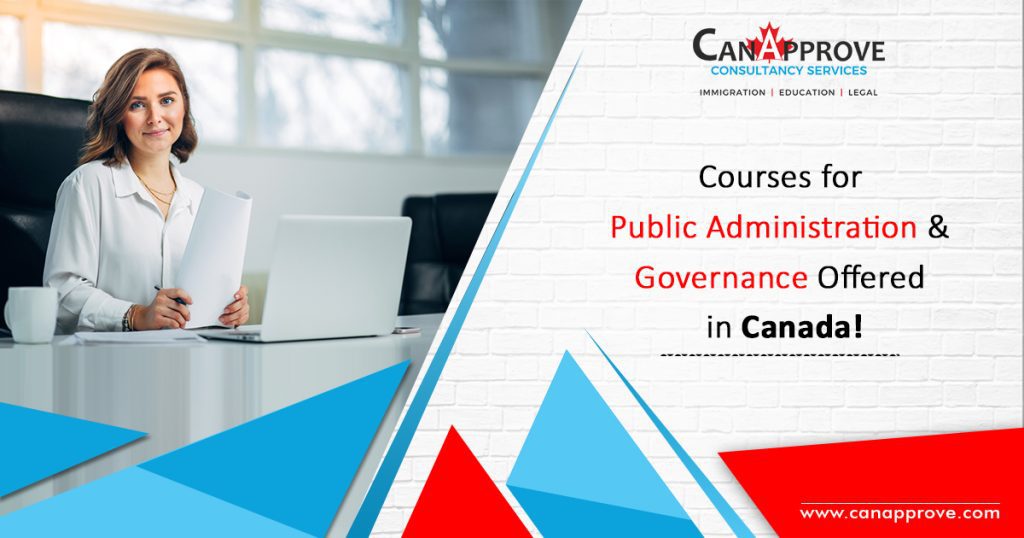 Courses for Public Administration and Governance Offered in Canada!