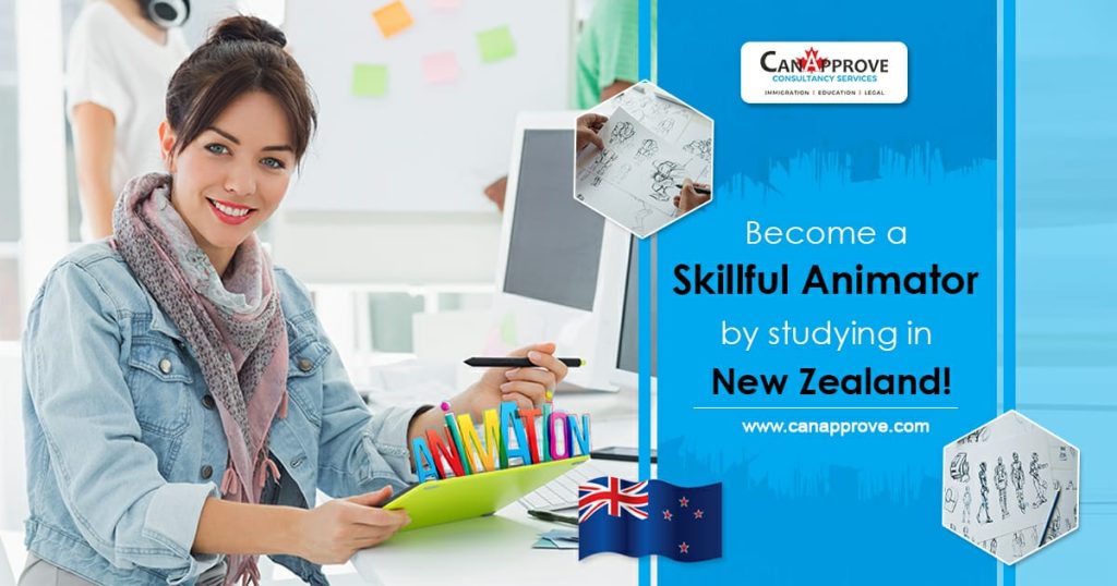 Become a skillful Animator by studying in  New Zealand!