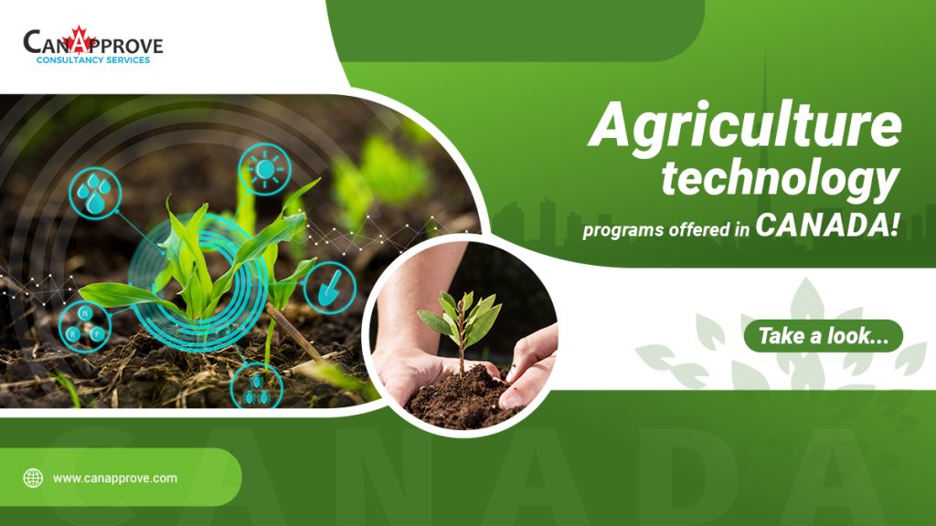 Agriculture Technology Programs Offered in Canada! Take a look…