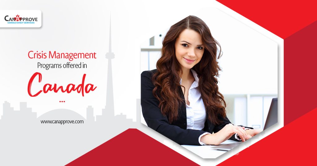 Crisis Management Programs offered in Canada!