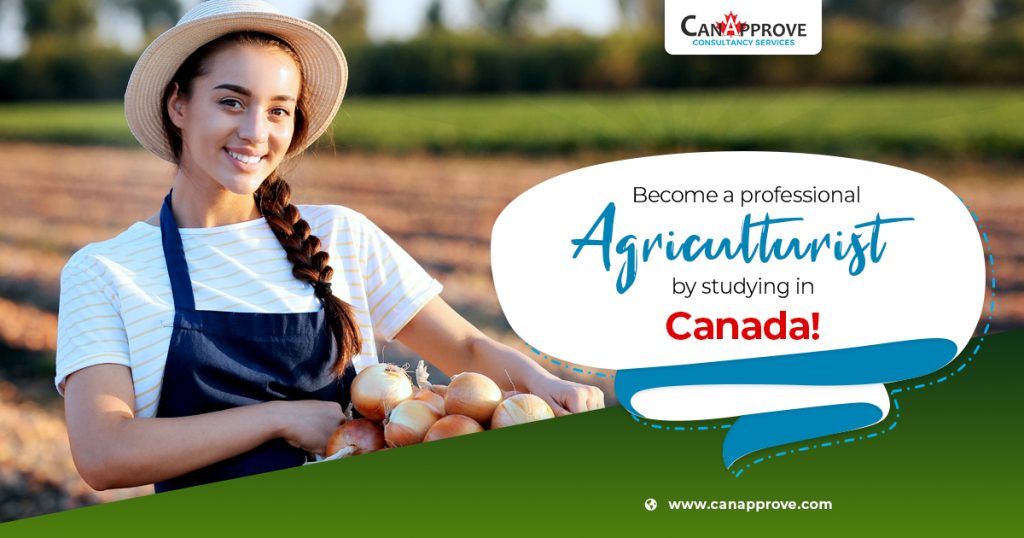 Become a professional Agriculturist by studying in Canada!