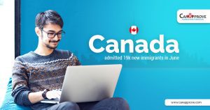 Canada welcomed 19200 new permanent residents