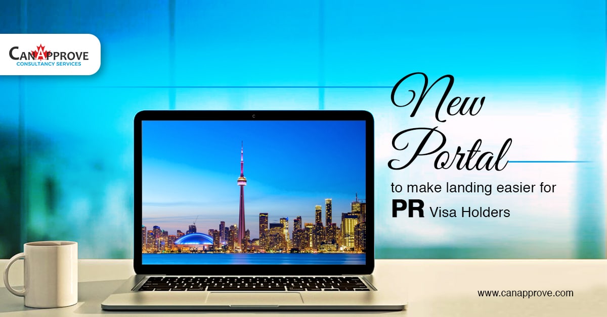 Online portal for PR visa
