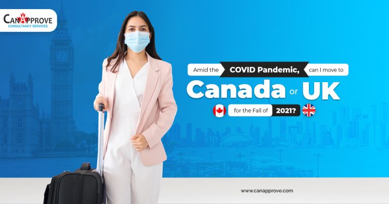 International students entry to UK and Canada - Fall 2021