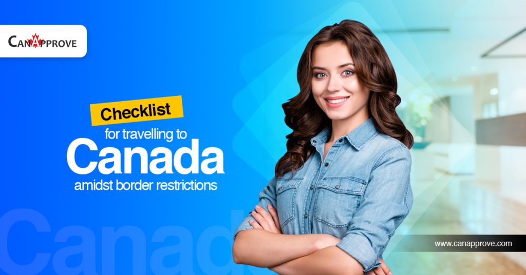 checklist for travelling to Canada