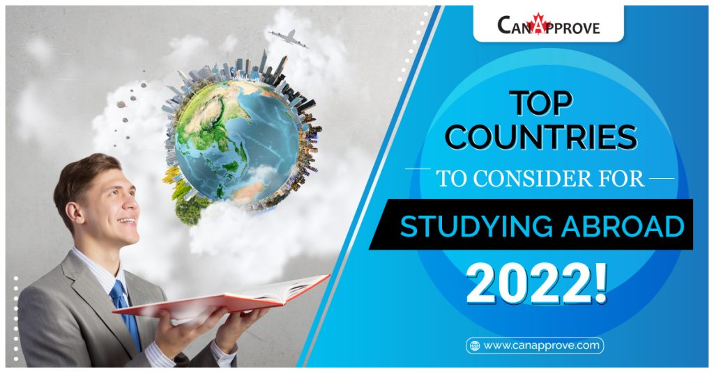 Top countries to consider for studying abroad – 2022!