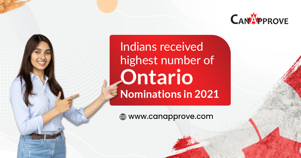 Indians received highest number of Ontario nominations in 2021