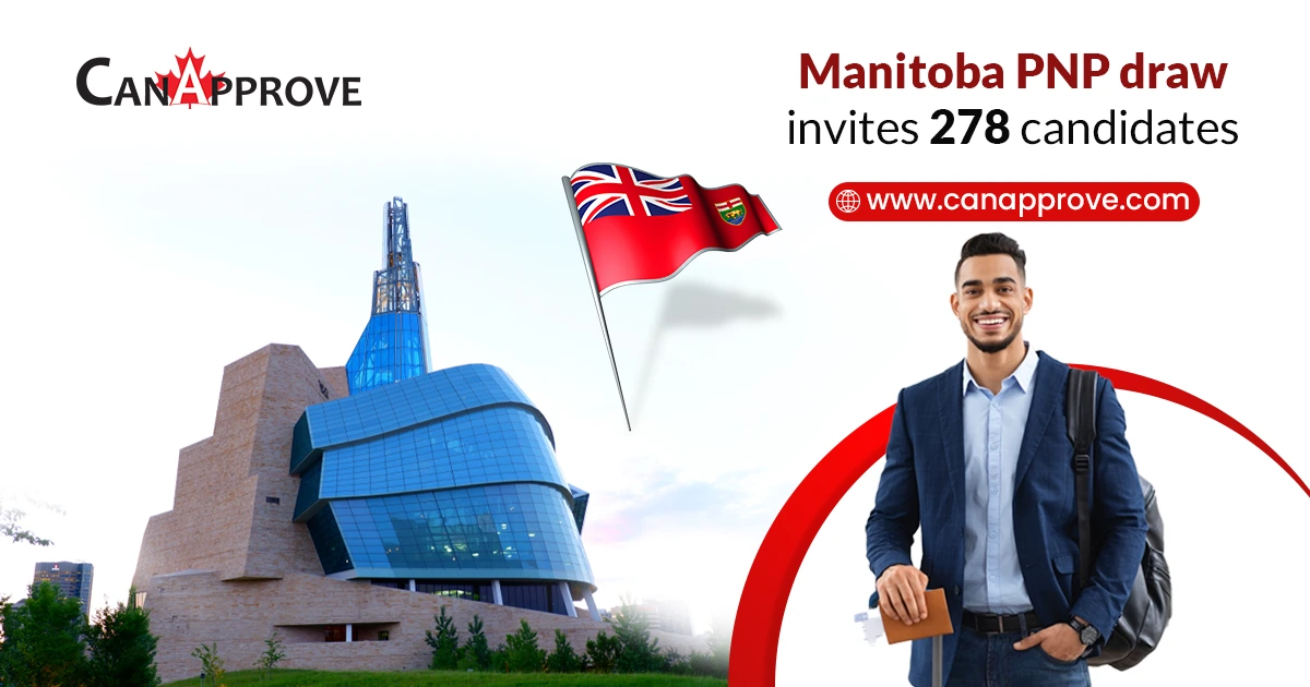 Manitoba PNP draw invites 278 candidates