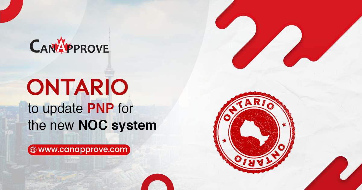 Ontario to update its PNP for the new NOC system