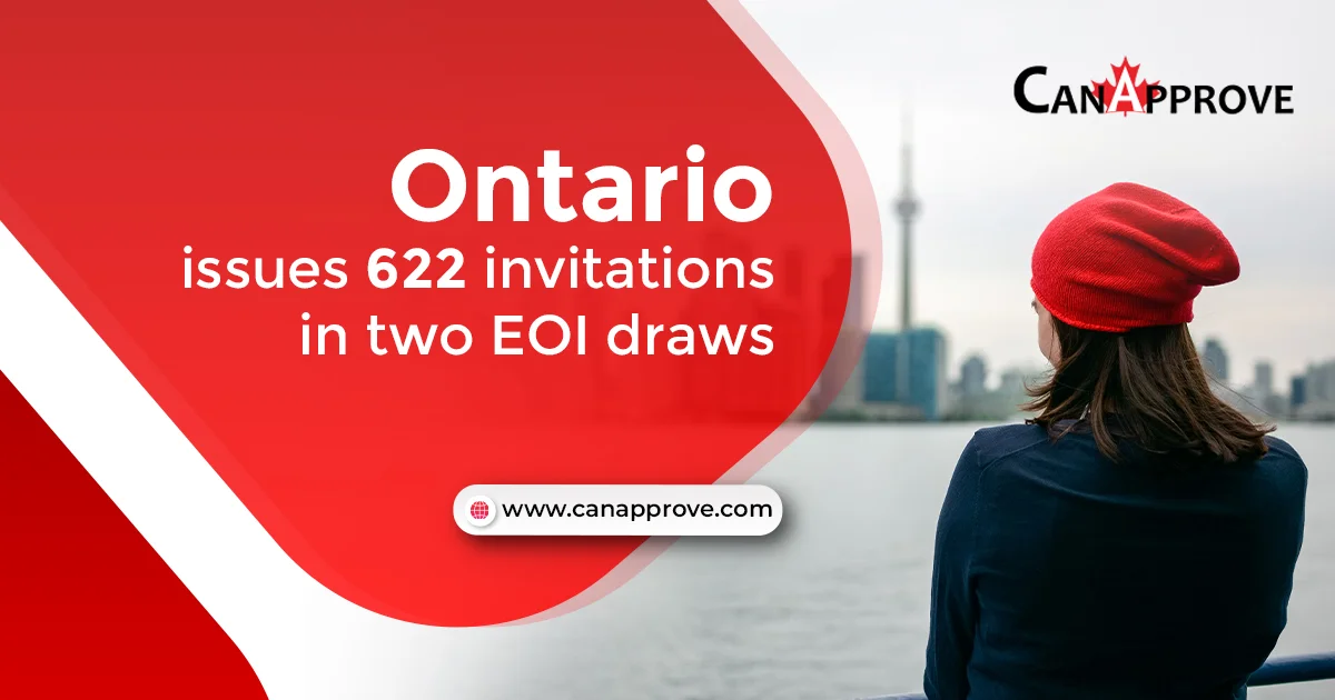 Ontario issues 622 invitations