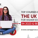 Top courses in UK for higher education in 2023 & beyond!