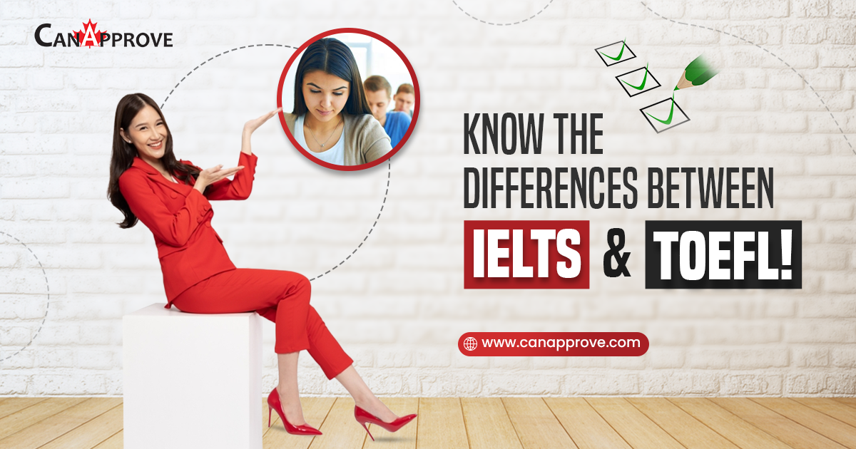 Difference Between IELTS and TOEFL