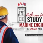 Pathway to study Marine engineering in Canada  & the United Kingdom!