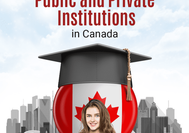 public and a private college in Canada?