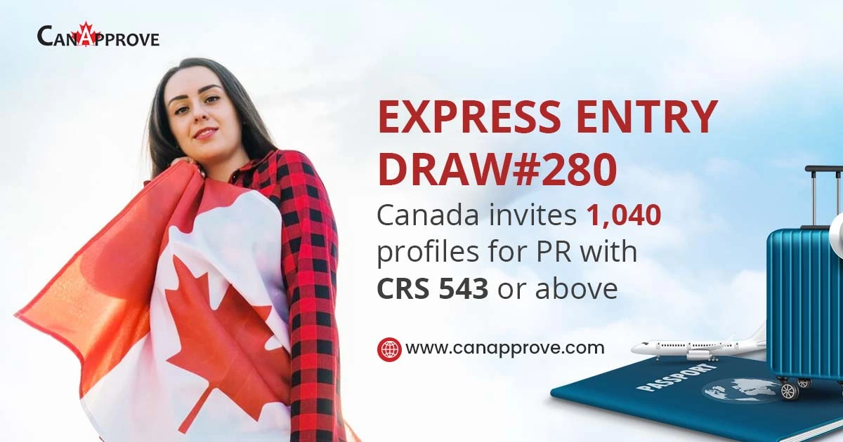 express entry draw 280