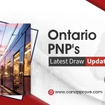 Ontario PNP’s Latest Draw Update 2024