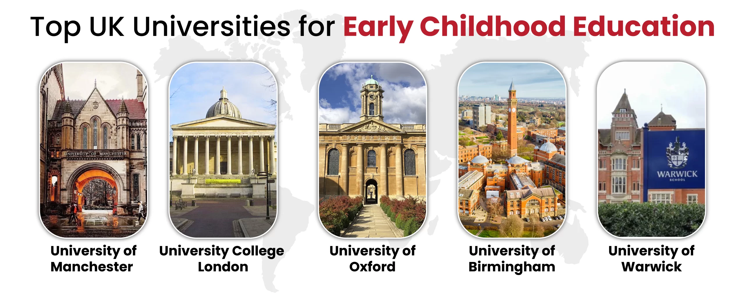 Top Universities in UK for Early Childhood Education