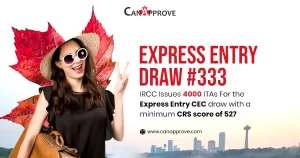 Express Entry Draw 333