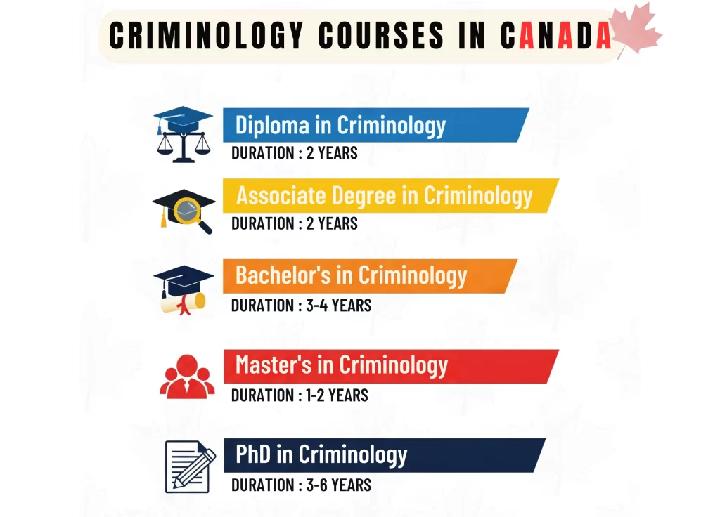 Criminology Courses in Canada for International Students