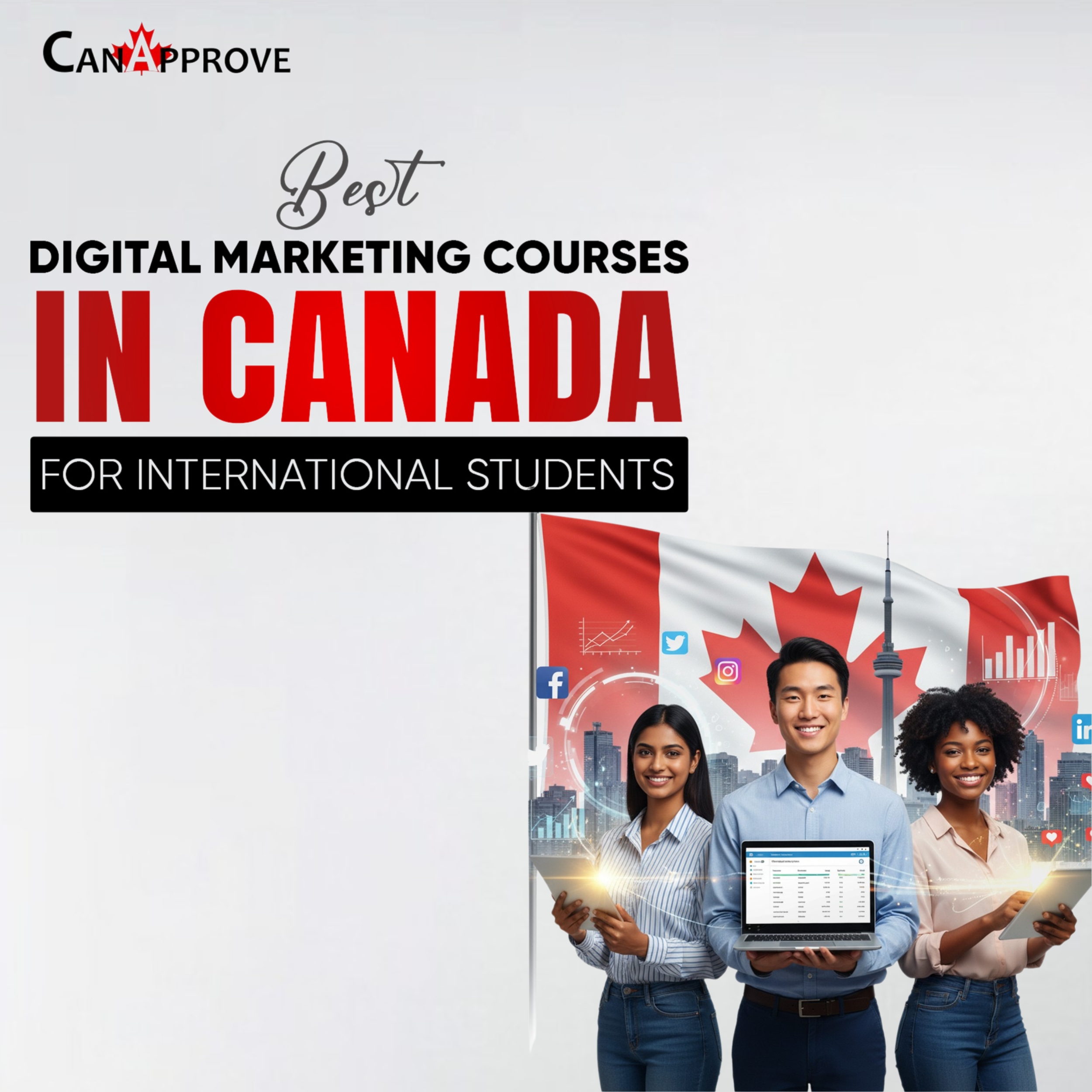 Best Digital Marketing Courses in Canada for International Students