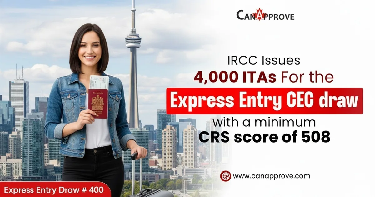 Express entry draw 400